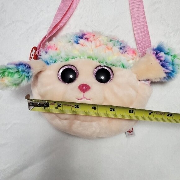 Kids Rainbow TY Stuffy Shoulder Bag - Picture 4 of 6